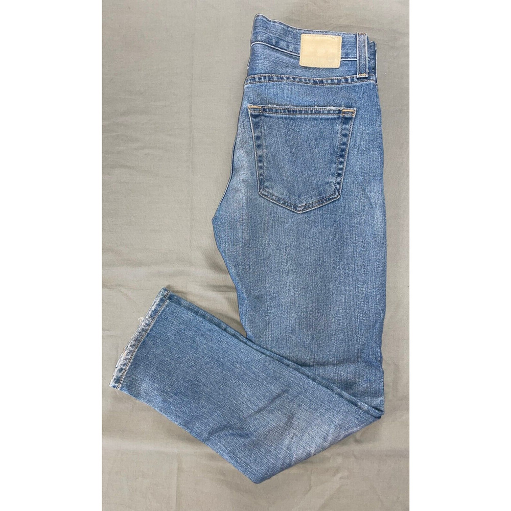 AG AG-ED Denim The Ex-Boyfriend Slouchy Slim Destroyed Jeans Size 24R - Picture 3 of 10